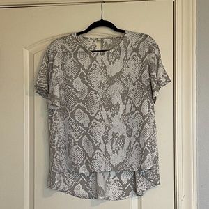 Buddy Love Flutter Sleeve Top